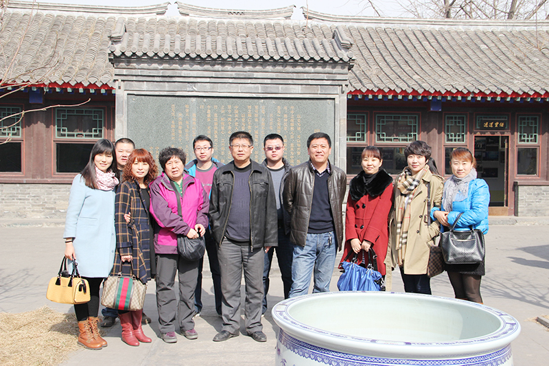 保神监理公司参观甲申史鉴馆